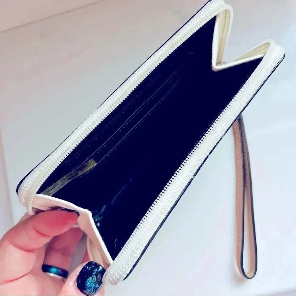 Coach Peyton Ombré Leather Wallet Wristlet